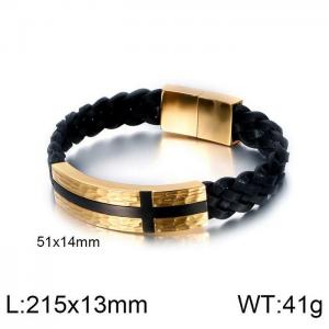 Leather Bracelet - KB112795-K
