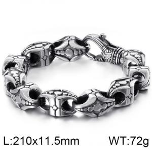 Stainless Steel Bracelet(Men) - KB112928-BD