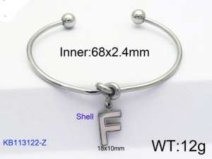 Stainless Steel Bangle - KB113122-Z
