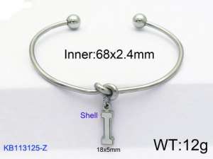 Stainless Steel Bangle - KB113125-Z