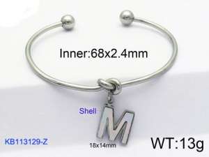 Stainless Steel Bangle - KB113129-Z