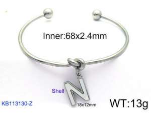 Stainless Steel Bangle - KB113130-Z