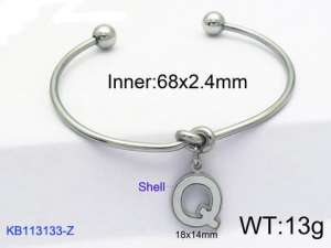 Stainless Steel Bangle - KB113133-Z