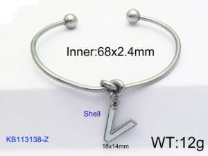 Stainless Steel Bangle - KB113138-Z