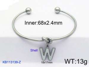 Stainless Steel Bangle - KB113139-Z