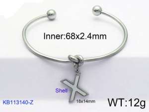 Stainless Steel Bangle - KB113140-Z