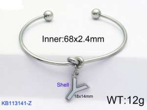 Stainless Steel Bangle - KB113141-Z