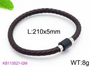 Leather Bracelet - KB113521-QM
