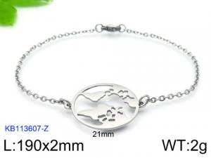 Stainless Steel Bracelet(women) - KB113607-Z