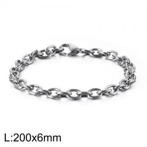 Stainless Steel Bracelet(Men) - KB113957-Z