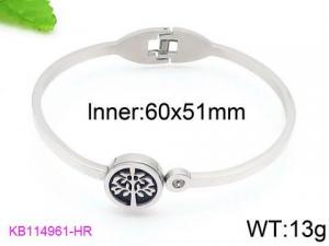 Stainless Steel Bangle - KB114961-HR