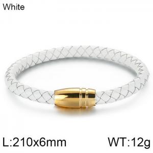 Leather Bracelet - KB115179-KFC
