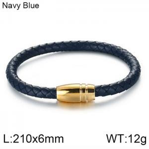 Leather Bracelet - KB115180-KFC