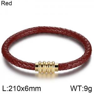 Leather Bracelet - KB115233-KFC