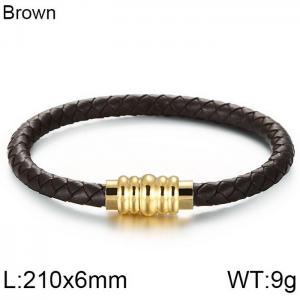 Leather Bracelet - KB115254-KFC