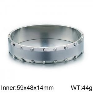 Stainless Steel Bangle - KB115268-KSP