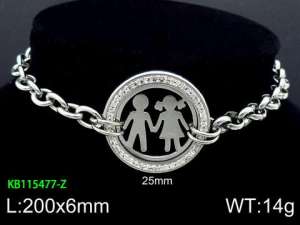 Stainless Steel Bracelet(women) - KB115477-Z