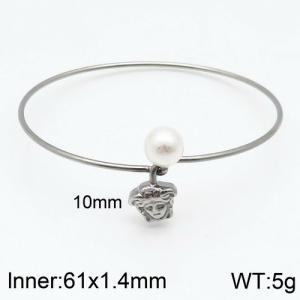 Stainless Steel Bangle - KB115761-K