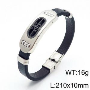 Leather Bracelet - KB115892-HB