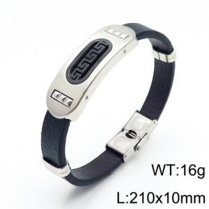 Leather Bracelet - KB115894-HB