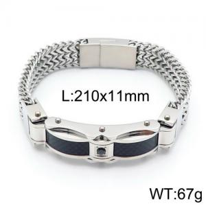 Stainless Steel Bracelet(Men) - KB115989-K