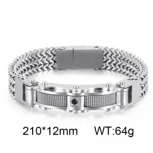 Stainless Steel Bracelet(Men) - KB116158-KHY