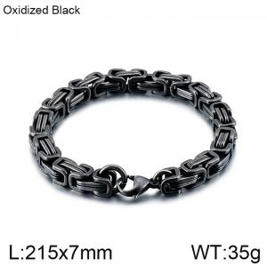 Stainless Steel Bracelet(Men) - KB116438-KFC