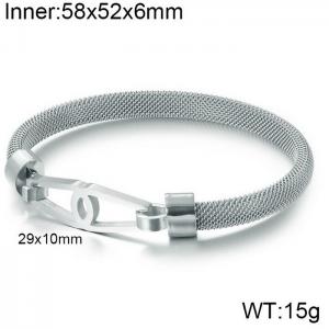 Stainless Steel Bangle - KB116487-KFC