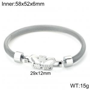 Stainless Steel Bangle - KB116495-KFC