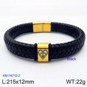 Leather Bracelet - KB116712-Z