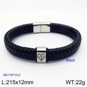 Leather Bracelet - KB116713-Z