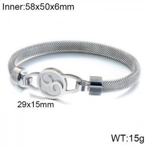 Stainless Steel Bangle - KB117054-KFC