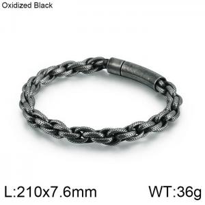 Stainless Steel Bracelet(Men) - KB117108-KFC