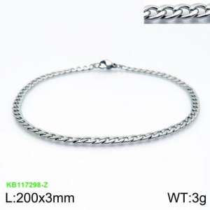 Stainless Steel Bracelet(Men) - KB117298-Z