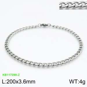 Stainless Steel Bracelet(Men) - KB117299-Z