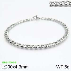 Stainless Steel Bracelet(Men) - KB117300-Z