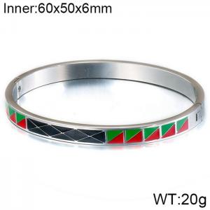 Stainless Steel Bangle - KB117308-KSP