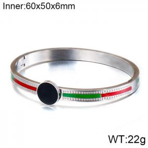 Stainless Steel Bangle - KB117430-KSP