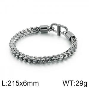 Stainless Steel Bracelet(Men) - KB117771-KFC