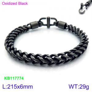 Stainless Steel Bracelet(Men) - KB117774-KFC