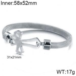 Stainless Steel Bangle - KB117807-KFC