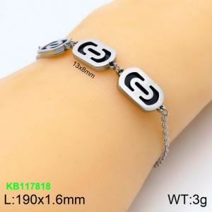 Stainless Steel Bracelet(women) - KB117818-KSP