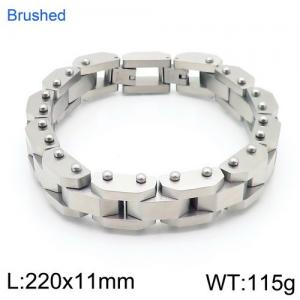Stainless Steel Bracelet(Men) - KB118368-KFC