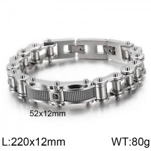 Stainless Steel Bicycle Bracelet - KB118441-KHY