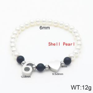 Shell Pearl Bracelets - KB118853-Z