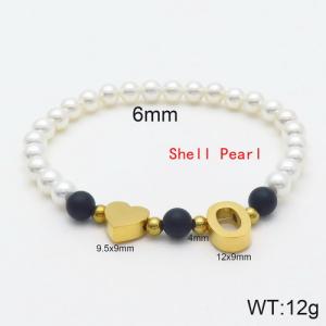 Shell Pearl Bracelets - KB118866-Z