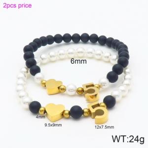 Stainless Steel Special Bracelet - KB118882-Z