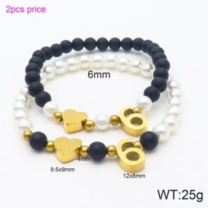 Stainless Steel Special Bracelet - KB118885-Z