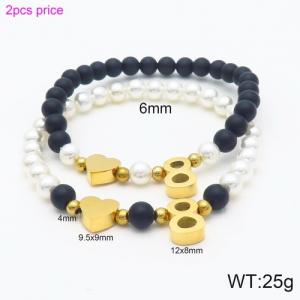 Stainless Steel Special Bracelet - KB118891-Z