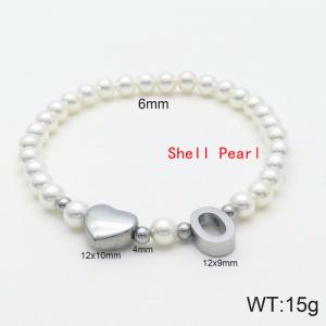 Shell Pearl Bracelets - KB118895-Z